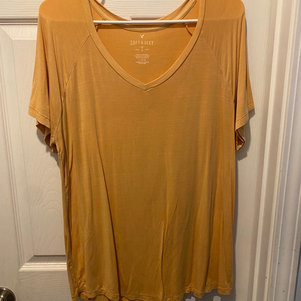 Soft and Sexy Yellow Shirt